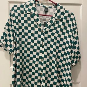 NWT Checkered wild fable shirt from target